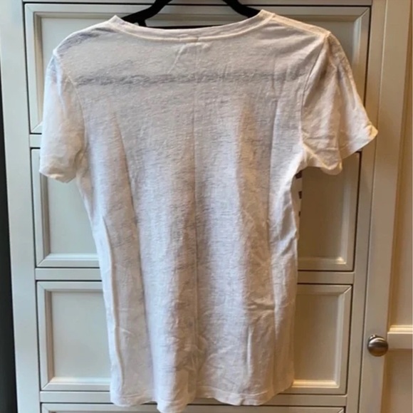 J. Crew Linen Bazaar Boho Tee - Picture 4 of 4